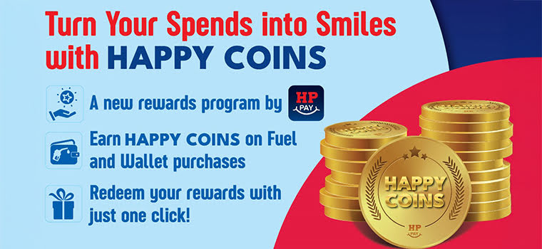 Turn Your Spends into Smile with HAPPY COINS